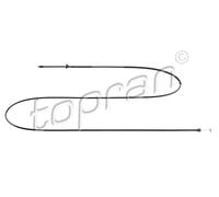 Cavo apertura cofano per veicolo con guida a Sx 302 780 TOPRAN per FORD ESCORT V