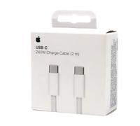 CAVO APPLE 240W ORIGINALE TYPE C USB TIPO C 2 METRI NYLON IPHONE 15 16 17 TELATO