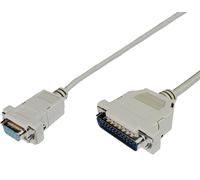 Cavo AT crossover DB9 F/DB25 M 1,8m - Manhattan ICOC 010-NM