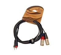 Cavo Audio 2 RCA Maschio a 2 XLR Canon Maschio Soundsation GO-Link 3 Metri OFC