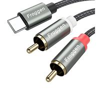 Cavo Audio 2RCA a Lightning, Adattatore Audio da iOS a RCA Compatibile con iPhone 6/7/7P/8/8P/11/X/XR/XS/XS MAX/12 Pad Pod, per Auto, Home Theater, Altoparlante, Amplificatore di Potenza ecc