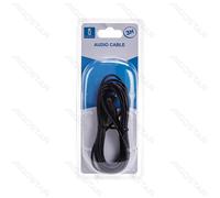 Cavo audio 3.5 maschio e femmina 3m nero