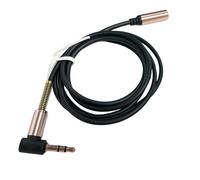 Cavo Audio 3,5mm,Adattatore Ingresso Maschio Femmina Cavo Audio | Connettore Stereo Aux Polivalente per Smartphone Cuffie Altoparlanti Qualità Sonora Migliorata