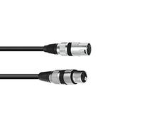 OMNI 3022058N - Cavo XLR, 3 poli, 20 m, nero