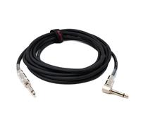 System-S Cavo audio 450 cm 6,35 mm jack maschio a maschio, adattatore AUX nero