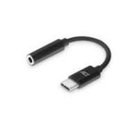 ACT Scheda audio USB, USB C a jack da 3,5 mm, scheda audio USB esterna, collega audio e microfono Aux con PC/Laptop/Smartphone - AC7380