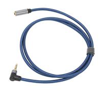 Cavo audio ad alta fedeltà da 3,5 mm maschio femmina prolunga con supporto microfono compatibilità universale design intrecciato resistente spina