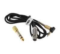 Cavo audio AUX/jack per AKG K702 Q701 K712 K271 MK II K701 K240 Studio 1,2m nero