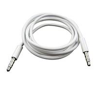 Cavo audio Aux per auto da 4 poli, 1 m, 3,5 mm maschio, per collegare cuffie, ideale per la casa, regali di Natale, offerte del giorno, liquidazione.