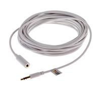 Cavo Audio Axis 01589-001 3,5mm Maschio a Femmina 5 m Bianco