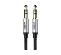 Baseus CAM30CS1 cavo audio 1,5 m 3.5mm Nero, Argento (Baseus CAM30-CS1) NEW