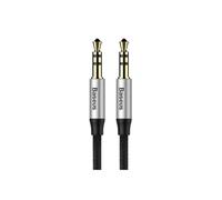 Cavo Audio Baseus Yiven M30 3,5mm Maschio-Maschio 1,5 m Nero Argento