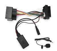 Cavo Audio Bluetooth Per Auto 12 Pin Adattatore Audio Stereo Aux in Filo con Microfono Adatto Per Peugeot 207 307 407 308