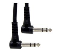 GEWA Cavo patch Basic Line 0,3 m nero - jack angolari stereo 6,3 mm - 190370