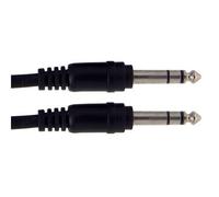 Cavo patch GEWA Basic Line 0,6 m, nero, jack stereo 6,3 mm - jack stereo 6,3 mm, 190335