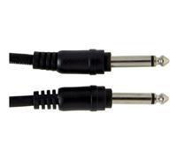 Cavo patch GEWA Basic Line 0,9 m, nero, jack mono da 6,3 mm - jack mono da 6,3 mm, 190315