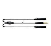 CORDIAL - CFY 0.3 VKK - Adapter Cable Jack Stereo Mle vers 2x Jack Femelle - 0,30 m