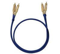 Cavo Audio Cinch NF Oehlbach NF 1 Master Blu Lunghezza 0,5 M Phono CD Cinch