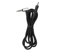 Cavo audio con spina ad angolo retto e spina placcata in oro, compatibile con cuffie da gioco wireless Corsair Virtuoso RGB, cavo audio da 3,5 mm con