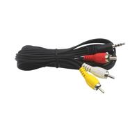 Cavo audio da 3,5 mm, cavo audio digitale, cavo ausiliario versatile da 3,5 mm, separatore cavo audio, cavo di uscita audio riutilizzabile per computer, TV, videocamere digitali