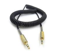Cavo audio da 3,5 mm compatibile con Marshall Woburn Kilburn II, con anima in rame e connettori placcati