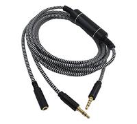 Cavo audio da 3,5 mm maschio a femmina, lunghezza 2,5 m, per altoparlanti TV