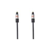 Cavo audio DCU Tecnologic 30751020 Toslink 1m fibra ottica maschio-nero