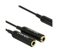 Delock Kabel Audio Klinkenstecker> 2 x Klinkenbuchse Cavo 65356