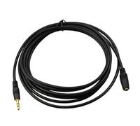 Cavo audio di prolunga, materiale in PVC per un utilizzo duraturo con dispositivi jack da 3,5 mm, design plug and play per una configurazione rapida,