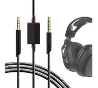 Cavo audio di ricambio Aux con controllo del volume, cavo audio da gioco, compatibile con Astro A10, A30, A40, A40TR, A50 Gaming Headset PS5/PS4/Xbox One/PC/Smartphone/Cuffie (2M)