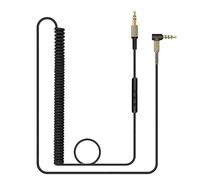 Cavo audio di ricambio con microfono e telecomando compatibile con Marshall Major 2, 3, 4, Monitor II Mid e cuffie ANC.