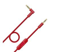 Cavo audio di ricambio, controllo del microfono in linea per Beats, connettore in metallo per garantire un suono nitido, microfono di aggiornamento