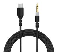 Cavo audio di ricambio da USB C a 3,5 mm per cuffie da gioco HyperX Cloud Alpha e Cloud Mix per iPhone 17 16 15, Samsung Galaxy e Android PC Table Stereo Jack Aux Cord 1,8 m