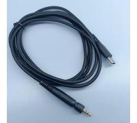 Cavo audio di ricambio per GSP 350/500/600/670 e Game One, da tipo C a 2,5 mm per cavo cuffie intrecciato con connettori di bloccaggio placcati oro, 1,5 m