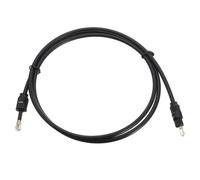 Cavo audio digitale ottico SPDIF da Toslink a mini-jack da 3,5 mm, placcato oro, lungo 1 m (3 piedi).