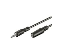 Ewent Cable Audio Estereo 3,5mm/M y 3,5mm/H -3mt