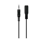 Cavo Jack Ewent 3,5mm Maschio/Femmina 5m Nero