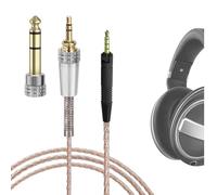 Cavo audio Geekria Apollo compatibile con Sennheiser HD599, HD598, HD620S, HD550, HD505 - da 2,5 mm a 3,5 mm/6,35 mm, cavo sostitutivo Hi-Res (2,0 m)