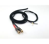 Cavo Audio Giradischi Lenco L-84 L-450 L-78SE Rca Phono con Massa