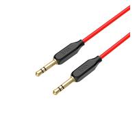 Cavo audio HOCO - UPA11 AUX jack 3,5mm - 1m - Rosso / Nero