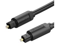 Cavo audio in fibra ottica Vention Toslink 1,5 m nero