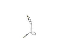 Cavo audio INAKUSTIK PREMIUM II - Bianco - 1.5m - Doppia schermatura - Connettore Jack maschio 3.5mm