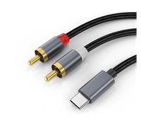 Cavo audio INF stereo da USB-C a 2x RCA