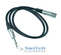 Cavo Audio Jack Mono 6,35mm 1/4" Da XLR Maschio 1m 3m 5m