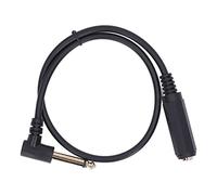 Cavo Audio, KIMISS Cavo Audio Ad Angolo Retto 0,5 M 1/4 di Pollice Mono Ad Angolo Retto da 6,35 Mm Cavo di Prolunga Stereo da Maschio a Femmina per Microfono