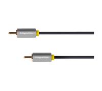 CAVO AUDIO KRÜGER & MATZ da RCA a RCA, 0.5 m, Nero, Argento, Giallo, Orocolo