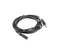 Cavo audio Lanberg CA-MJFJ-10CC-0030-BK 3,5mm Maschio/Femmina 3 m Nero