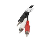 lanberg Cavo Stereo Jack 3.5mm / 2X Maschio RCA 2m