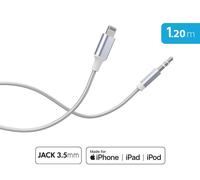 Cavo audio Lightning/Jack 3,5 mm M/M rinforzato 1,2 m