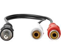 Nedis - Cavo per subwoofer RCA Ma cho - 2x RCA femmina 0.2